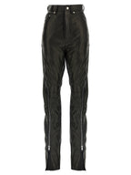 Black Leather Pants