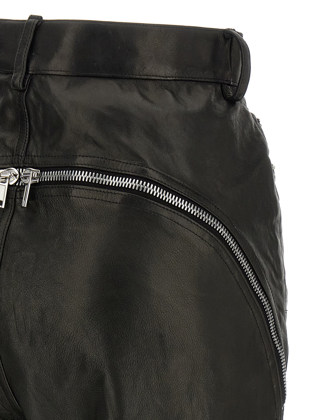 Black Leather Pants