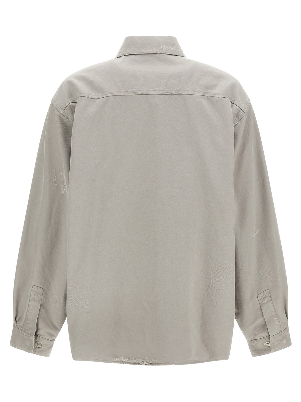 Gray Cotton Blouse