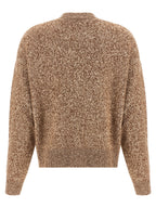 Beige Virgin Wool Cardigan