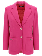 Fuchsia Virgin Wool Blazer