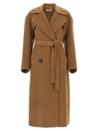 Brown Virgin Wool Coat