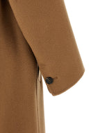 Brown Virgin Wool Coat