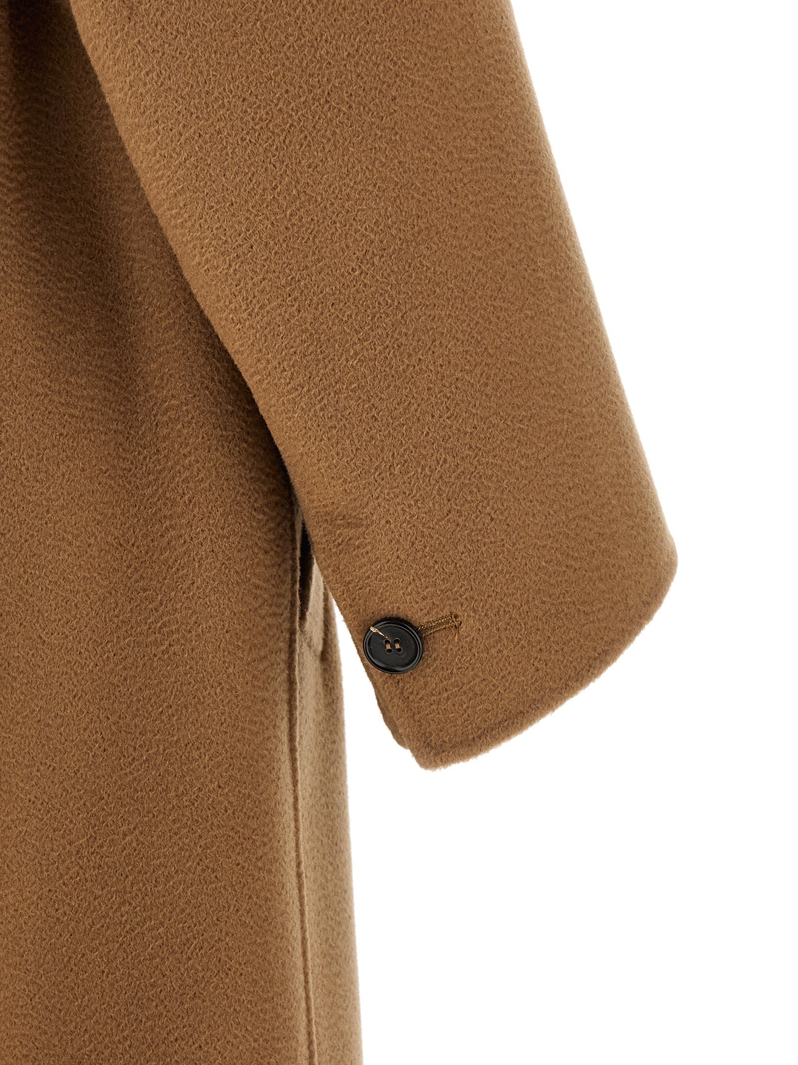 Brown Virgin Wool Coat