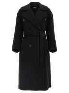 Black Virgin Wool Coat