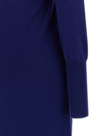 Blue Cashmere Long Dress