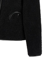 Black Lamb Leather Shell Jacket