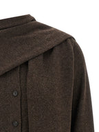 Brown Cashmere Cardigan