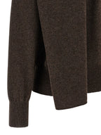 Brown Cashmere Cardigan