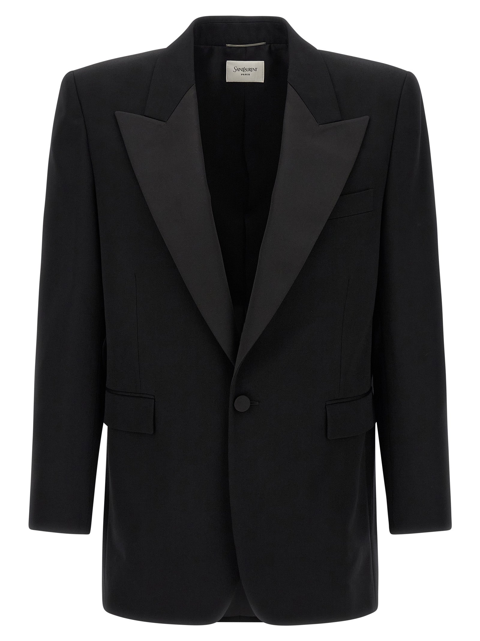 Black Wool Blazer
