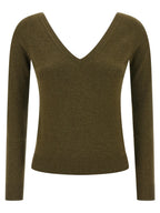 Bicolor Cashmere Cardigan