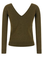Bicolor Cashmere Cardigan