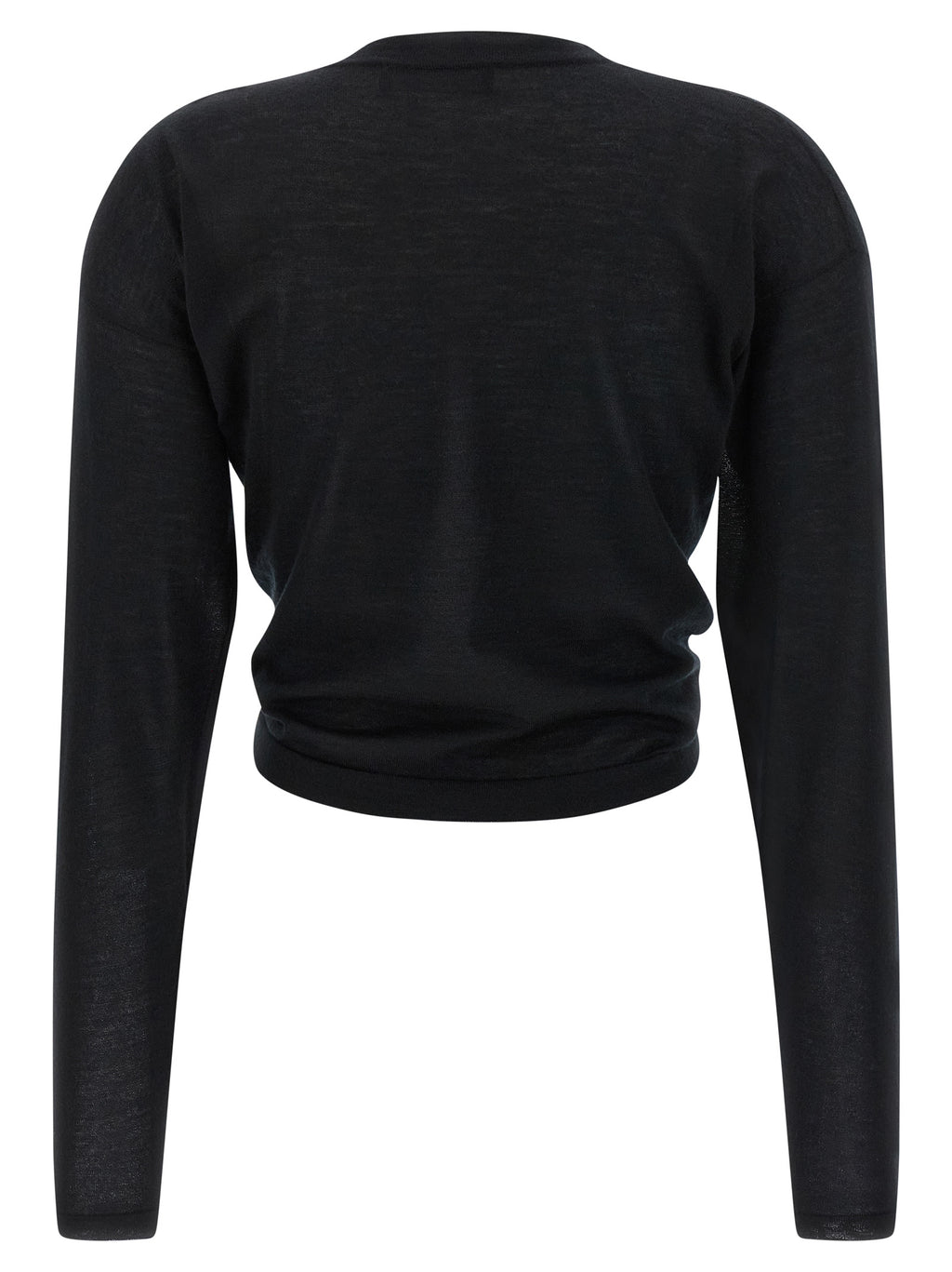 Black Cashmere Cardigan