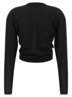 Black Cashmere Cardigan