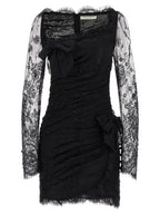 Black Organic Cotton Short Dress