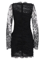 Black Organic Cotton Short Dress