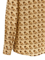 Beige Silk Blouse