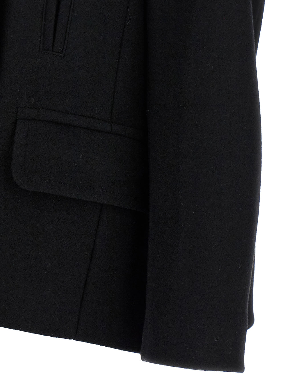 Black Wool Coat