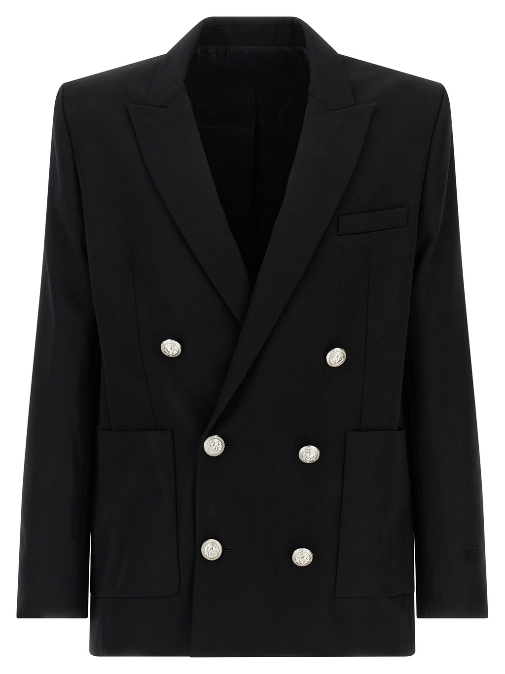 Black Virgin Wool Blazer