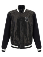 Bicolor Lamb Leather Leather Jacket