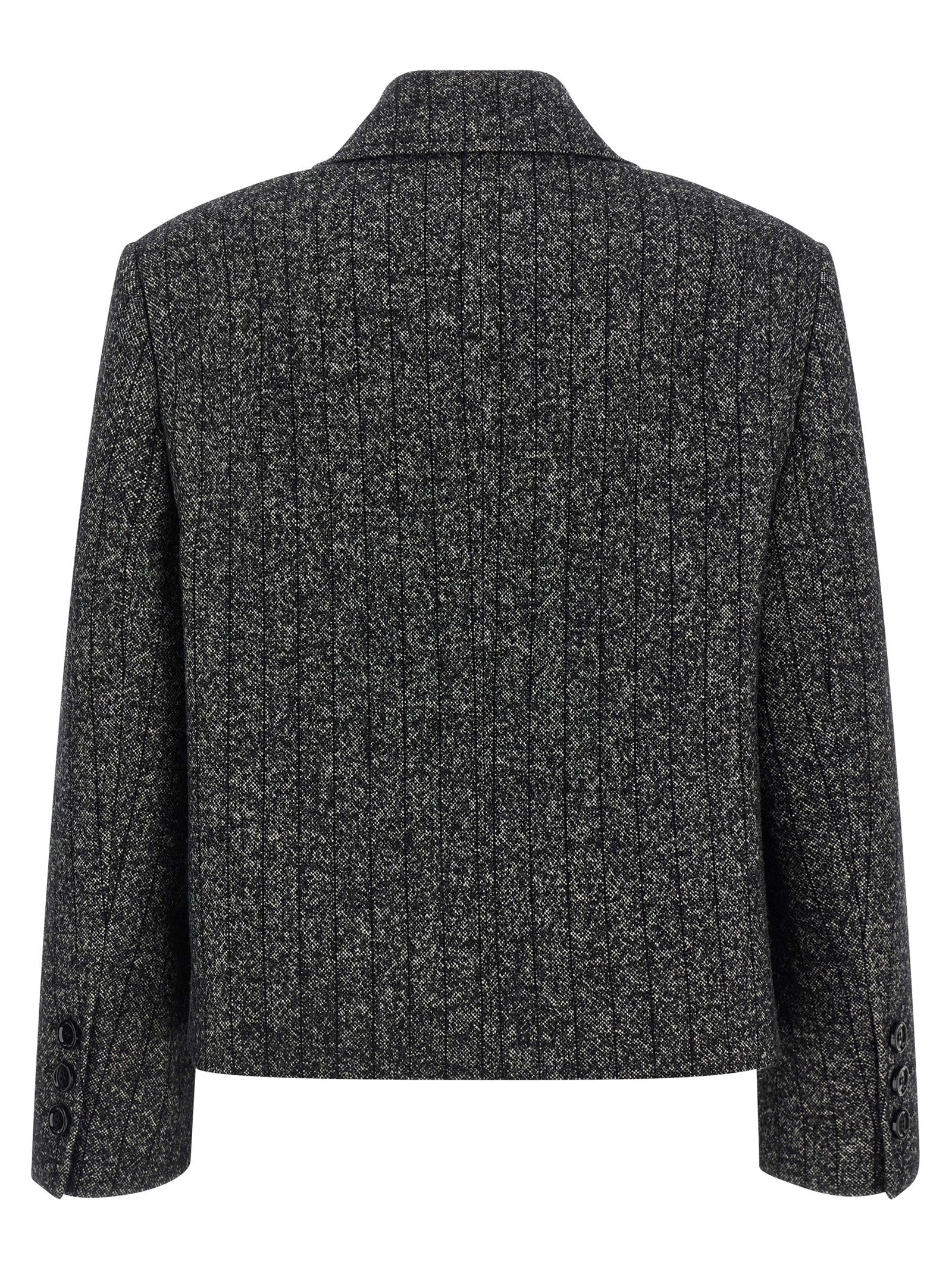 Bicolor Elastane Blazer