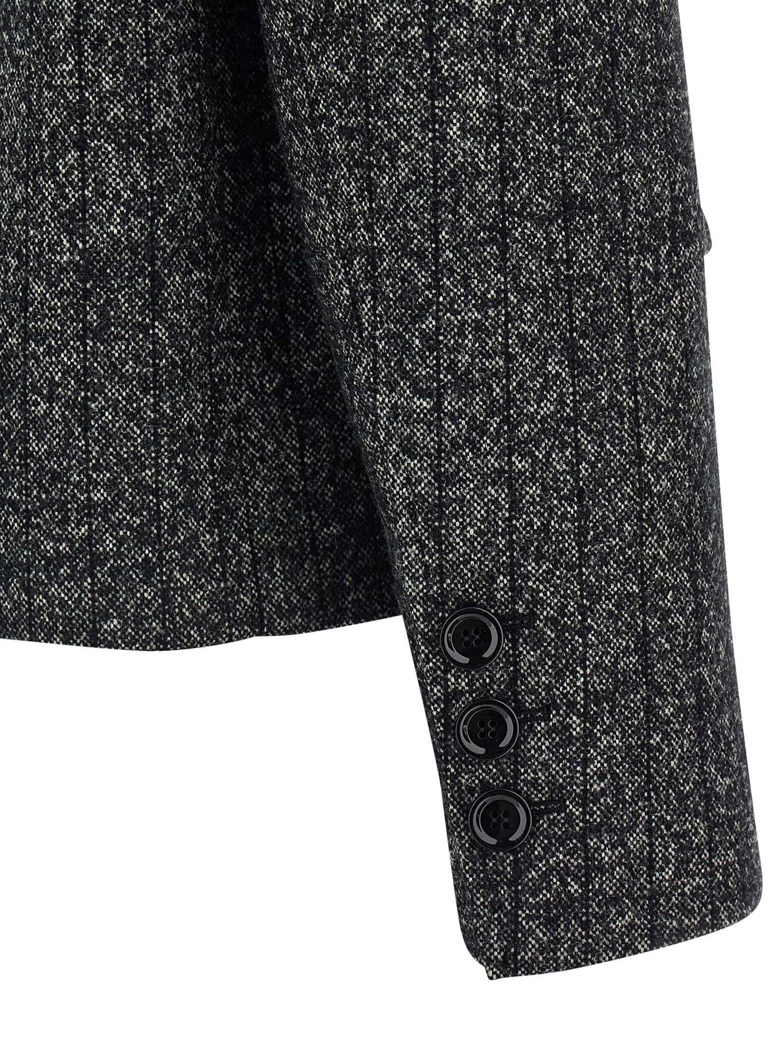 Bicolor Elastane Blazer