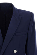 Blue Virgin Wool Blazer
