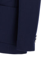Blue Virgin Wool Blazer