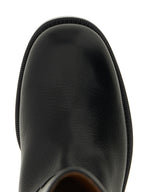 Black Calfskin Over The Knee