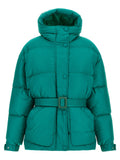 Bicolor Nylon Full-Length Jacket
