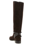 Brown Leather Over The Knee