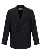Blue Wool Blazer