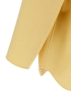 Bicolor Virgin Wool Coat