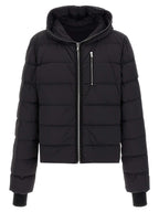 Black Nylon Full-Length Jacket