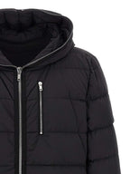 Black Nylon Full-Length Jacket