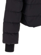 Black Nylon Full-Length Jacket