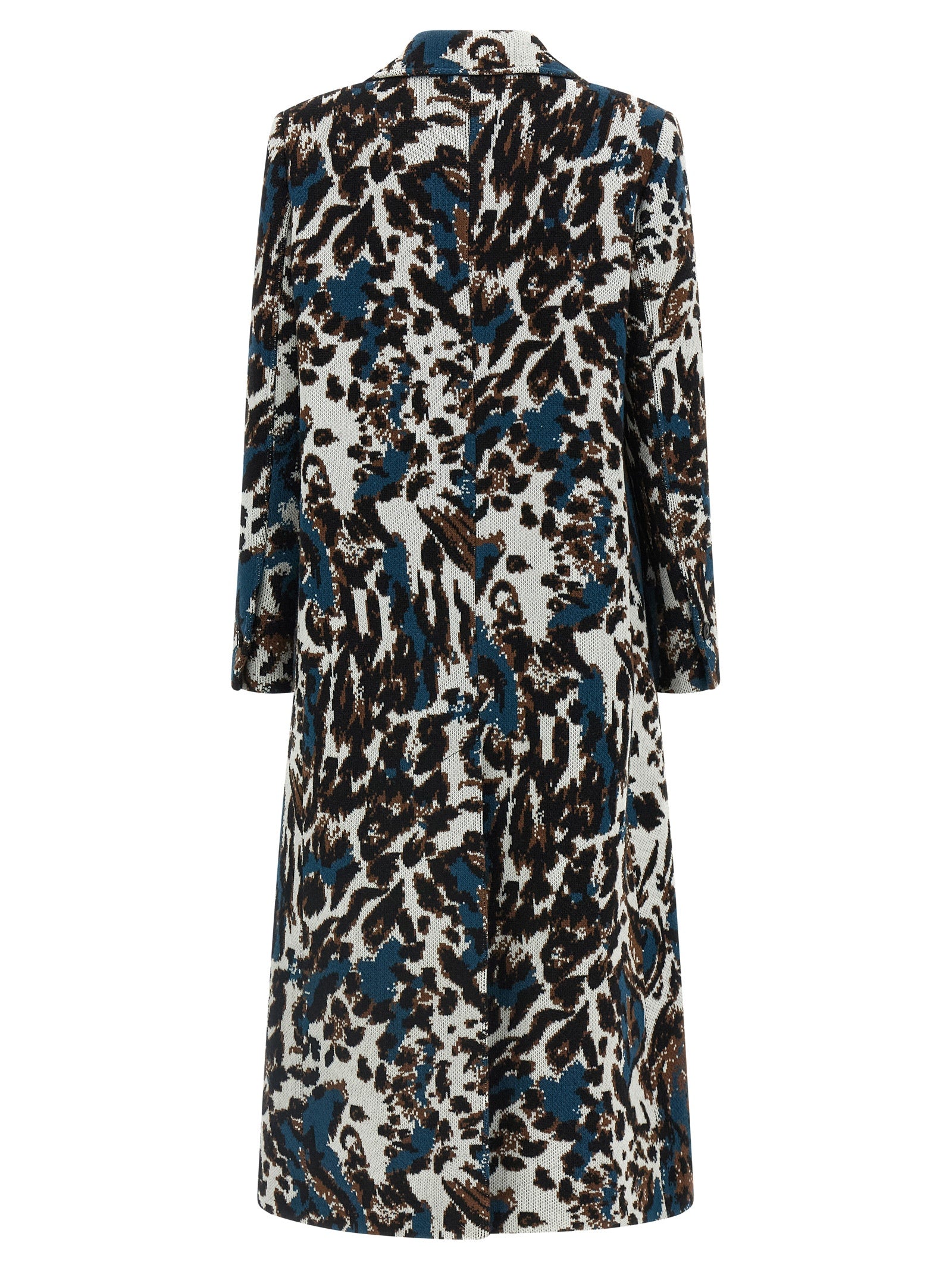 Multicolor Wool Coat