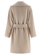 Beige Wool Coat