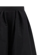 Black Silk Casual Pants