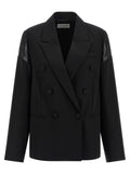 Black Virgin Wool Blazer