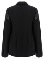 Black Virgin Wool Blazer