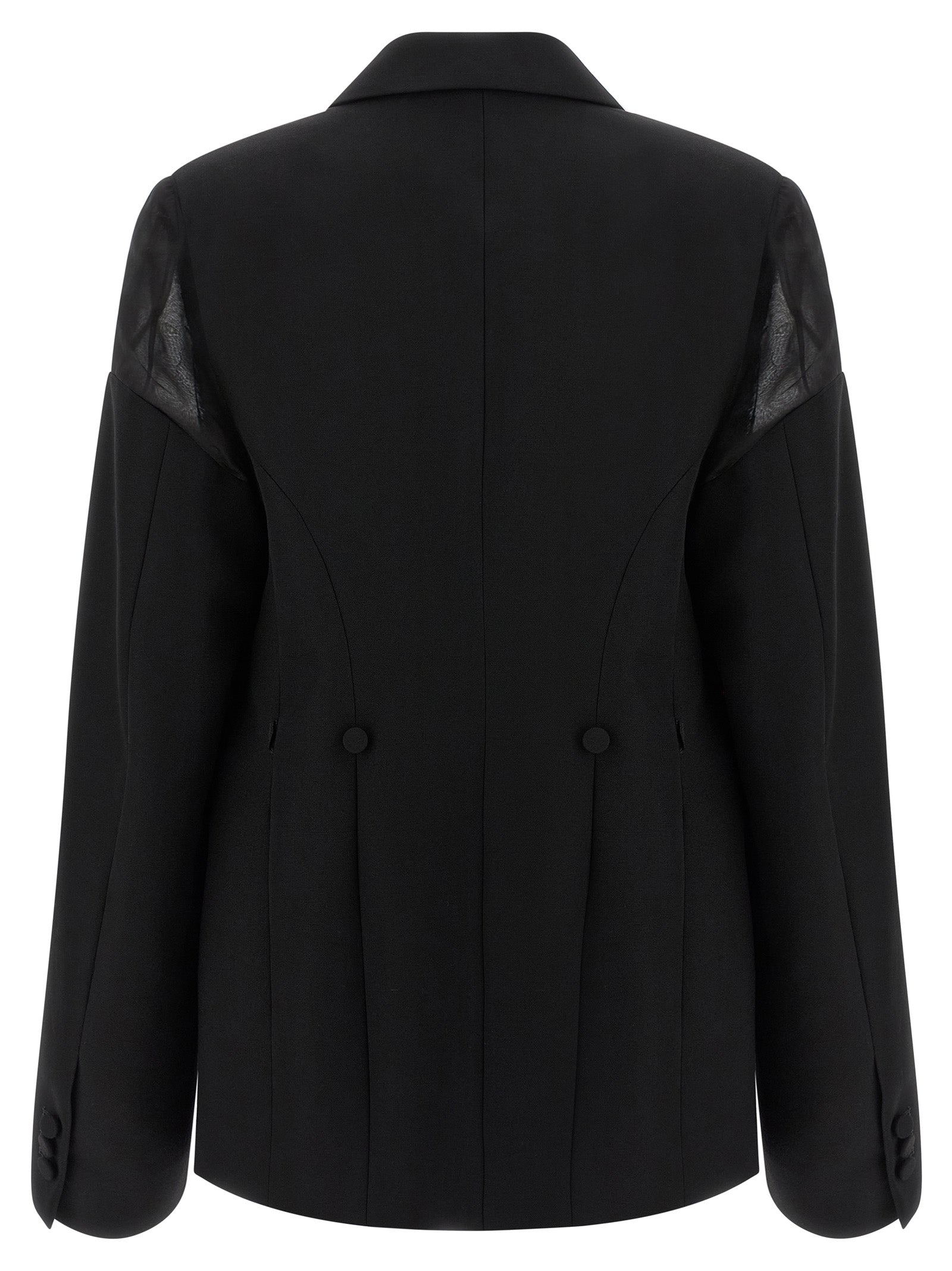 Black Virgin Wool Blazer