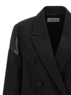 Black Virgin Wool Blazer