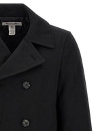 Black Polyester Coat