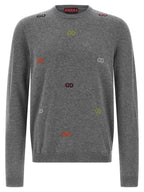 Gray Cashmere Cardigan