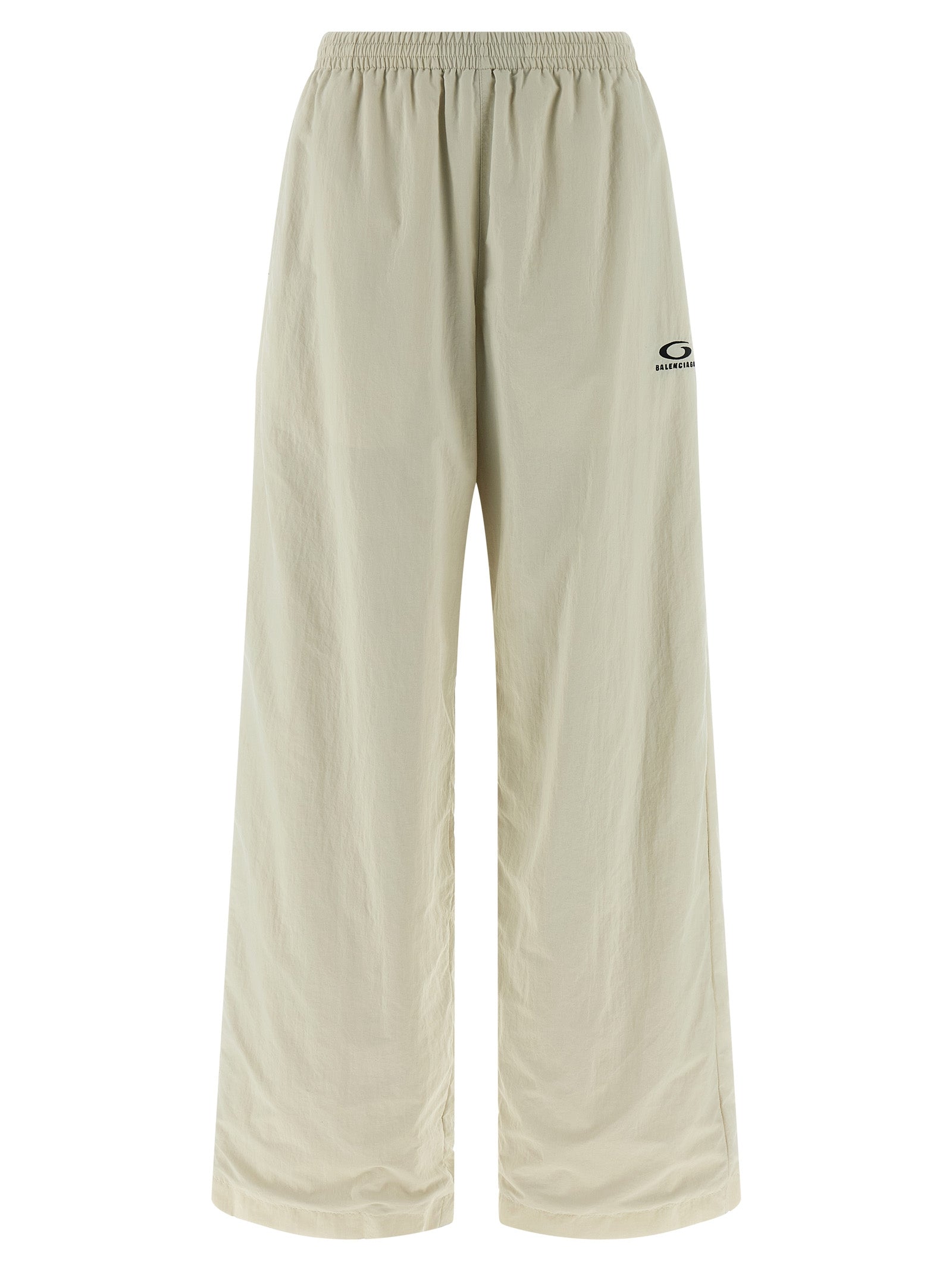Beige Polyamide Joggers (Workout Pants)
