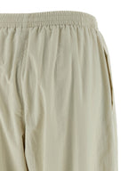 Beige Polyamide Joggers (Workout Pants)