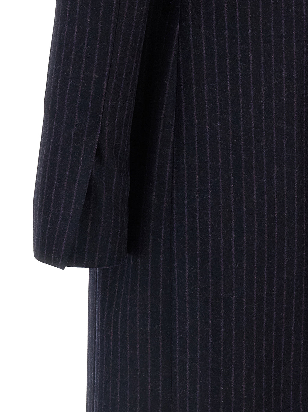 Blue Virgin Wool Coat