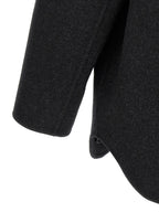 Gray Virgin Wool Coat