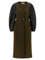 Bicolor Viscose Coat